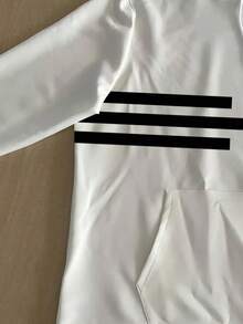 Men's Digital Print Hoodie & Sweatpants Set - Casual, Breathable Polyester Outfit For Spring/Fall - Perfect For Hiking & Leisure Activities, For Autumn, Spring - Multicolor - View 4