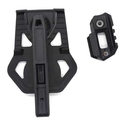 9mm/SW40/357 腰部枪套快速释放装置，适合 G17 G19，左右手均可使用
