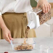 2025 New Rice/Flour/Cereal Airtight Container, Kitchen Storage Canister, Thicker & Durable - Clear - View 3