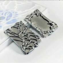 照片卡夹、照片卡活页夹、照片卡夹钥匙扣、照片卡夹、带卡钥匙扣、塑料照片卡夹钥匙扣、银色电镀照片卡夹、身份证夹学校用品、返校 - 銀色 - 查看 11