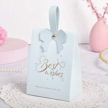 6 Stück Premium Hochzeits Gastgeschenk Box, handgehaltene Süßigkeiten Geschenkbox, elegante Hochzeit, Weihnachten, Valentinstag, Geburtstag, Süßwarenladen Geschenkbox