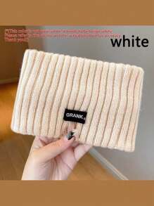 1 st. effenkleurige casual polyester hoofdband, herfst/wintermodel
