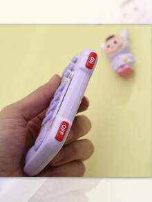 Mini calcolatrice stile console di giochi retrò, calcolatrice portatile carina e fantasiosa in stile cartoni animati, calcolatrice pratica e adorabile con motivi animali, calcolatrice essenziale mini per studenti, utile per l'apprendimento dei calcoli matematici