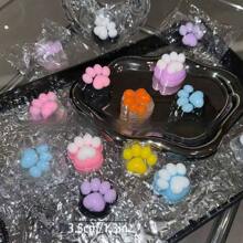 Cat Claw Squeezy Squish Toy, Slow Rebound Grape, Orange, Stress Relief, Squish Maker, Cube Squish, Taba Squish Sticky, Bouncy Big Squeeze Cat Paw, Fidget Toy, Birthday Party Favors