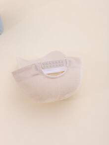 1 件和纸蝴蝶结装饰棒球帽，纯色，韩版，时尚百搭，女士夏季，透气 - 彩色 - 查看 10