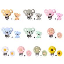 2pcs Essential Silicone Beads And Clips Set For Jewelry Making - DIY Focal Beads Charms, Craft Supplies To Make Bracelets, Keychains, Lanyards, Pendants