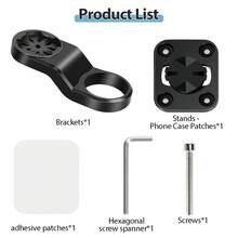 NEWBOLER 自行车手机支架 通用中心车把骑行手机支架 适用于自行车电脑支架 - 彩色 - 查看 9