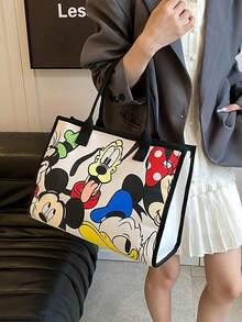 1PC  Tote Bag Donald Duck Shoulder Bag Large Size Large Shoulder Bag Women's Tote Bag  Donald Duck Style