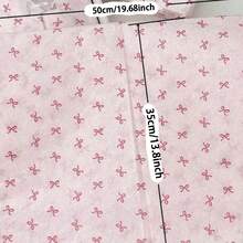 30 Sheets Pink Bow Tissue Paper, Cute Bowknot Printed Gift Wrap Tissue Paper Decorative Art Paper For Mother's Day Gift Packing Coquette Birthday Wedding Party DIY Crafts