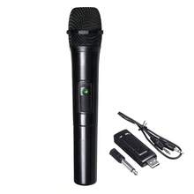 Microfono Klack Bluetooth Inalambrico para Karaoke y Fiestas de Ordenador, DVD ó Altavoz - Envío desde España - Negro - Ver 1