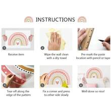 1Set Watercolor Pine Tree Jungle Animals Wall Stickers, Wildlife Woodland Forest Tree Fox Deer Bear Wall Decals,For Playroom,Bedroom,Living Room Home Decor - Multicolor - View 10