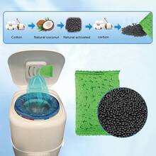 40 Packs Diaper Pail Carbon Filters For Playtex Complete And Expressions Pail, Charcoal Odor Absorbing Bags For Diaper Pails With Built-In Odor Controlling Compartment