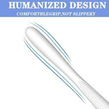 Herramienta para eliminar la cera de los oídos, 2025 Q-Grips Kit de eliminación de cera de oídos reutilizable y lavable con puntas de silicona suave de repuesto para limpiar mejor la cera del oído, el kit contiene 7 tipos de herramientas de limpieza de oídos