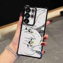 Chico de anime popular InuyashaFunda de teléfono adecuada paraSamsungparagalaxia2524S23.S22.212020FE.20MásA03A03NúcleoA03A04A04E/M04.A05A05S.A064GSamsungA065GA12/M12.4GA135G/A04S.A155GOPPOdieciséisA245GA255GA32 en español4GA32 en español5Gtres cuarenta y cuatrotres cuadernos5GA54 (en español)5G555GNota10Nota 10+Nota20UltraNota20FE.Nota20UltraMás4G5GCubierta trasera transparente anti-caídaFundas - Colores mixtos - Ver 4