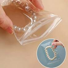 20Piece 2.75"*3.93" Premium Transparent Anti-Oxidation Jewelry Bag - Self-Sealing Zipper Bag For Convenient Jewelry Storage - Durable, Protective And Reusable Jewelry Preservation Solution