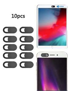 10 pezzi Adesivi copri obiettivo fotocamera per telefoni cellulari, laptop, tablet - Protezione privacy anti-spia, impermeabile, antiurto, anti-caduta, anti-graffio, anti-impronta digitale, copertura completa