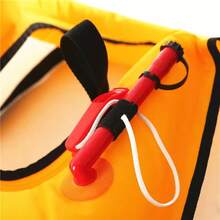 成人充气浮潜救生衣、高浮力背心、专业划船游泳钓鱼背心、便携可折叠、沙滩必需品、沙滩配件、泳池浮板