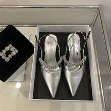 Women Wedges & Flatform - 銀色 - 查看 8