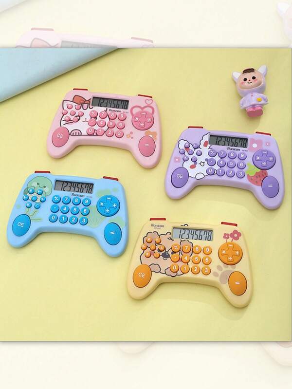 Practical Mini Flip Cover Calculator, Minimalist Style Cute Mini Portable Calculator, Practical Calculation, Dopamine Color Calculator, Essential Office Mini Calculator For Students, Helps With Math Calculation, A Gift For Students, Teachers, Co-Workers, And Friends, Suitable For Birthdays, Holidays, Minimalist Style, Dopamine Color, Math Enthusiasts' Gift, Graduation Season Gift, Classmates' Friendship, Accounting Calculator,School Supplies,Back To School