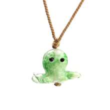 1pc Ocean Style Multicolor Knotted Small Fish, Starfish, Shell Pendant Necklace, Suitable For Everyday Wear And Holiday Gift