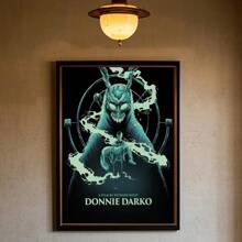 1pc/3PCS Wall Arts Posters Optional Frame Wall Decor,Room Decor Horro D-Donnie D-Darko Poster Wall Art Painting For Home Room Decoration Bedroom Wall Decor Canvas Waterproof Post