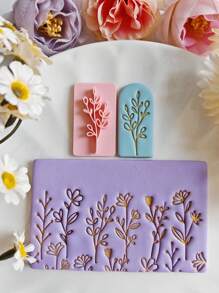 Bohemia Flower Leaf Clay Cutters For Jewelry Making Earrings, Summer Leaf Handmade Jewelry Clay Cutter Tool For DIY Crafts