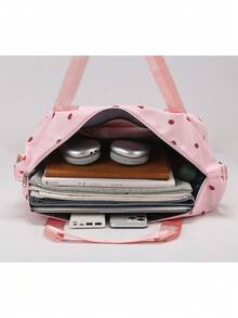 Large Capacity Women's Handbag Travel Bag, Expandable Short Trip Luggage Trolley Bag, Maternity Hospital Bag, Gym Sports Duffel Bag Bag For School School Accessories School Stuff Travel Essentials Holiday Vacation Duffle Bag Luggage Suitcase Travel Bag For Women - Multicolor - View 9