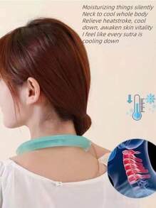 Reusable Neck Cooling Collar, Wearable Body Cooling Product For Hot Weather