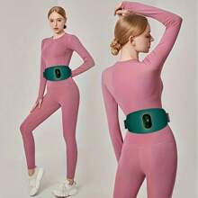 Abdominal Massage Fitness Belt, Massager For The Abdomen, Legs, Back, And Buttocks, Portable Massager, Suitable For Home, Office, And Outdoor Sports, A Perfect Gift For Couples On Special Occasions, USB Rechargeable.
