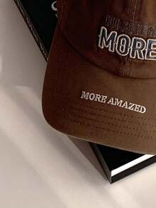 1 Máy Tính Retro Colorblocking Nhanh Khô 5 Tấm Mũ Bóng Chày Cho Nữ Cắm Trại Mùa Hè Và Chống Nắng, Unisex Mũ Bóng Chày - Màu be - Xem 9