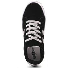 Parvaneh Women's Casual Retro Style Sneakers In Lightweight And Comfortable Suede - màu đen - Xem 4