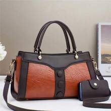 Women Tote Bags - 土黃色 - 查看 2