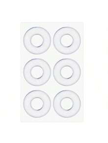 1pc Gel Round Foot Pads, Soft Shock-Absorbing Sole Stickers Suitable For High Heels, Shoes, Boots, Sandals - Multicolor - View 6