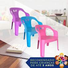 Plastic Children's Mini Armchair Chair - 查看 3