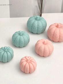 1 buah Set Cetakan Silikon Berbentuk (Besar, Sedang, Kecil), Untuk Membuat Lilin, Plester, Sabun, Juga Cocok Untuk Dekorasi Pesta - Putih - View 5