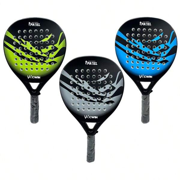 CWIN Carbon Fiber Tennis Racket With Large Frame EVA Memory Foam Grip Includes 1 Storage Bag - Ideal For Beginners And Advanced Players Tennis Racket Accessories Modern Tennis Gear Carbon Fiber Racket