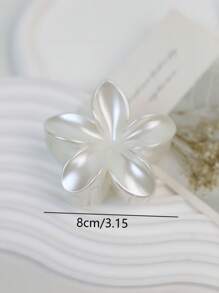 2 piezas de pinzas para el cabello de diseño de flores de acrílico, accesorios elegantes y sofisticados para el cabello personalizados para mujeres, uso versátil diario, para la escuela, la universidad