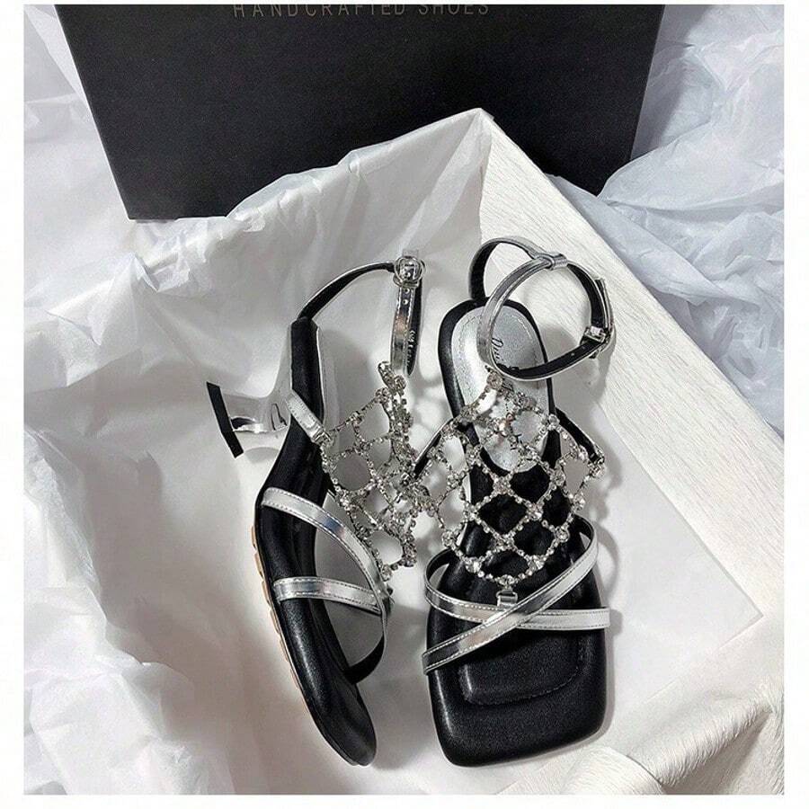 Women Platforms & Wedge Sandals - Silver - View 1