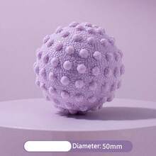 按摩球筋膜球足底按摩球肌肉放松瑜伽健身肩颈腰足背经络球 - 彩色 - 查看 8