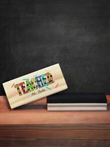 1pc Custom Personalized Teacher Whiteboard Eraser With, Custom Preschool Teacher Name Eraser Gifts, Hand Painted, Custom Teacher Appreciation Gifts,Personalized Gifts, Holiday Decorations, Gifts For Teachers, Creative Teacher Gifts, Back To School Gifts,There Are 23 Styles To Choose From