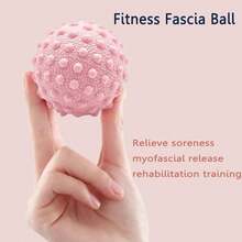 按摩球筋膜球足底按摩球肌肉放松瑜伽健身肩颈腰足背经络球 - 彩色 - 查看 4