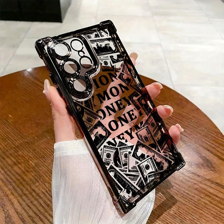 Funda de teléfono con graffiti de billetes de pantalla completa adecuada para Samsungparagalaxia2524S23.S22.212020FE.20MásA03A03NúcleoA03A04A04E/M04.A05A05S.A064GSamsungA065GA12/M12.4GA135G/A04S.A155GOPPOdieciséisA245GA255GA32 en español4GA32 en español5Gtres cuarenta y cuatrotres cuadernos5GA54 (en español)5G555GNota10Nota 10+Nota20UltraNota20FE.UltraMás4G5GFunda trasera suave y transparente a prueba de caídas - Colores mixtos - Ver 1