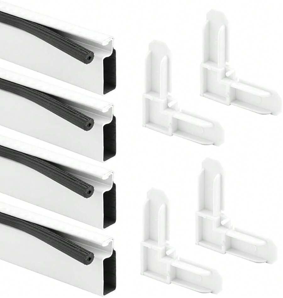 Prime-Line PL 7812 Aluminum Screen Frame Kit, 5/16 Inch X 3/4 Inch X 36 Inch, White, Set Of 1 - Frame Kit - View 1