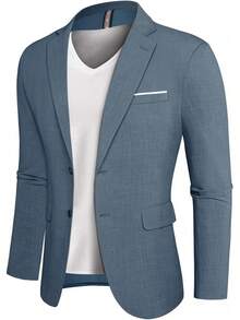 PJ  Mens Blazer Jackets Lightweight Casual Suits Stylish Sport Jacket For Men