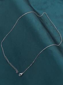 1 Catena Versatile In Argento 925 Adatta Per Accessori Con Ciondolo E Perline