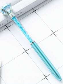 2pcs Custom Wedding Crystal Pen With Velvet Sleeves, Custom Laser Engraved With A Heart Or Wedding Ring For Your Wedding Day Guests, Personalised Custom Engraved Blue Ink White & Silver Wedding Signing Ballpoint Pen Premium Signature Marriage Pen, Presentation Name Option, Durable, Colorful, Cute, Adorable, Funny, Kawaii, Y2K, Stylish, Unisex, Casual, Custom, Personalized, Unique, Customized, Ideal Gifts For Him, Ideal Gifts For Her, Her, Boyfriend, Girlfriend, Family, Friends,School Supplies,Back To School,School Gift,For Office,For School,For Classroom,For Teacher Gifts,For University,For Colleague,For Dorm Rooms,For Teacher,For Boys And Girls,For Teenagers,Junior High School Students,Middle School Students,High School Senior High School Students,College Students,University Students,Freshman,Sophomore,Underclassmen