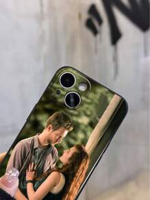 Personalisiertes Paar Foto Handyhülle, Porträt Erinnerungen, Valentinstag Geschenk, Geburtstags Geschenk für Ehemann/Ehefrau/Freundin, Jahrestags Geschenk, Personalisiertes Paar Geburtstags Geschenk, Geschenk für Sie, Personalisierte Foto Handyhülle kompatibel mit S20, S21, S22, S23, S24, A12, A14, A15, A21, A22, A31, 11/13/14/15, Pro Max, 16 Pro Max