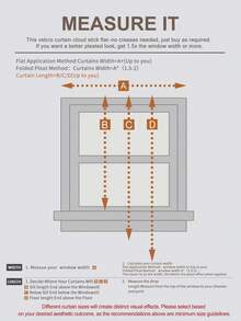 1 rèm cửa móc và vòng tự dính trơn, không cần khoan lắp đặt, thích hợp cho cửa ra vào, nhà bếp, phòng khách, phòng ngủ, chống bụi, chống tia cực tím, dễ lắp đặt, sử dụng quanh năm - trắng - Xem 3