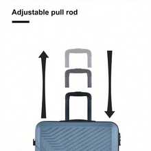 3-Piece Hardshell Expandable Luggage Set With Spinner Wheels And TSA Lock - 20, 24, 28 - Blue