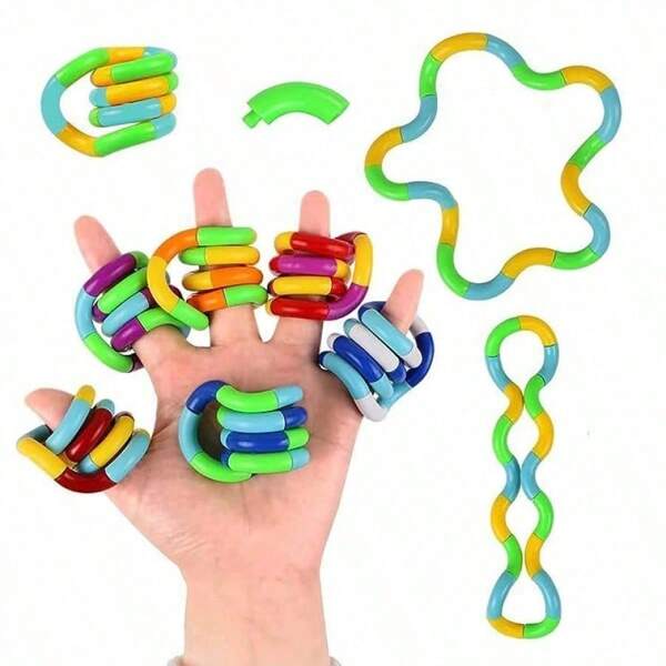 1pc - 2025 New Flexible Transformable Rope - Stress Relief Squeeze Cord - Gift For Adults - Birthday Gift - Holiday Gift - Easter Gift
